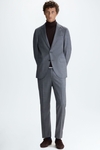 Tropical wool classic fit suit jacket