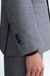 Tropical wool classic fit suit jacket