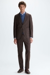 Tropical wool classic fit suit jacket
