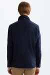Wool flannel overshirt