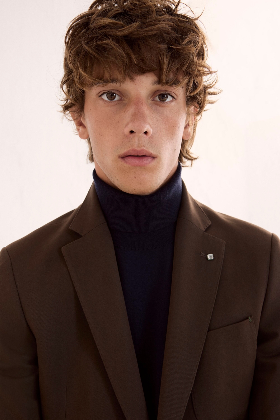 COTTON TWILL RELAXED FIT SUIT JACKET