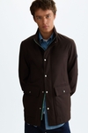 Waterproof textured technical parka