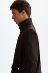 Waterproof textured technical parka