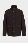 Waterproof textured technical parka