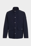 Waterproof textured technical parka