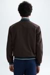 Textured technical bomber jacket
