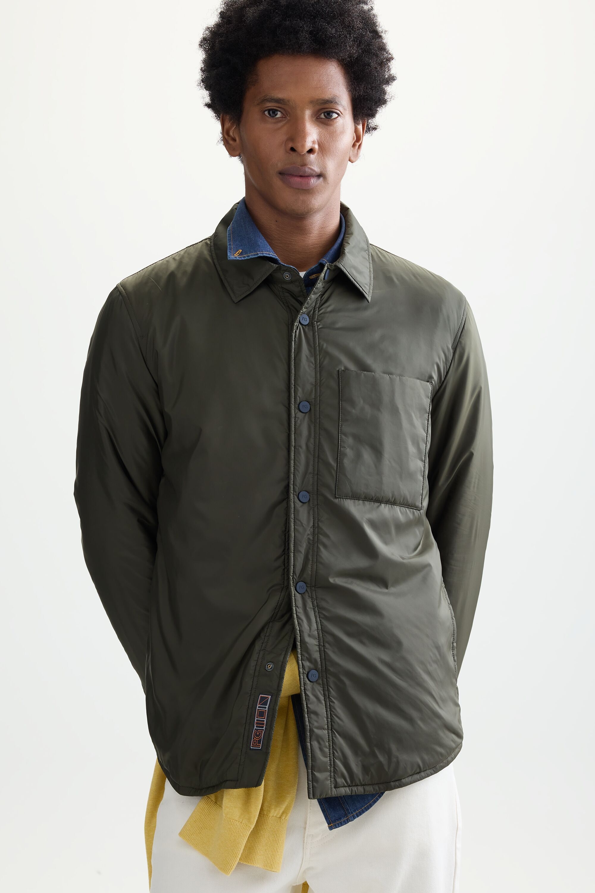 Cinta PG quilted nylon overshirt
