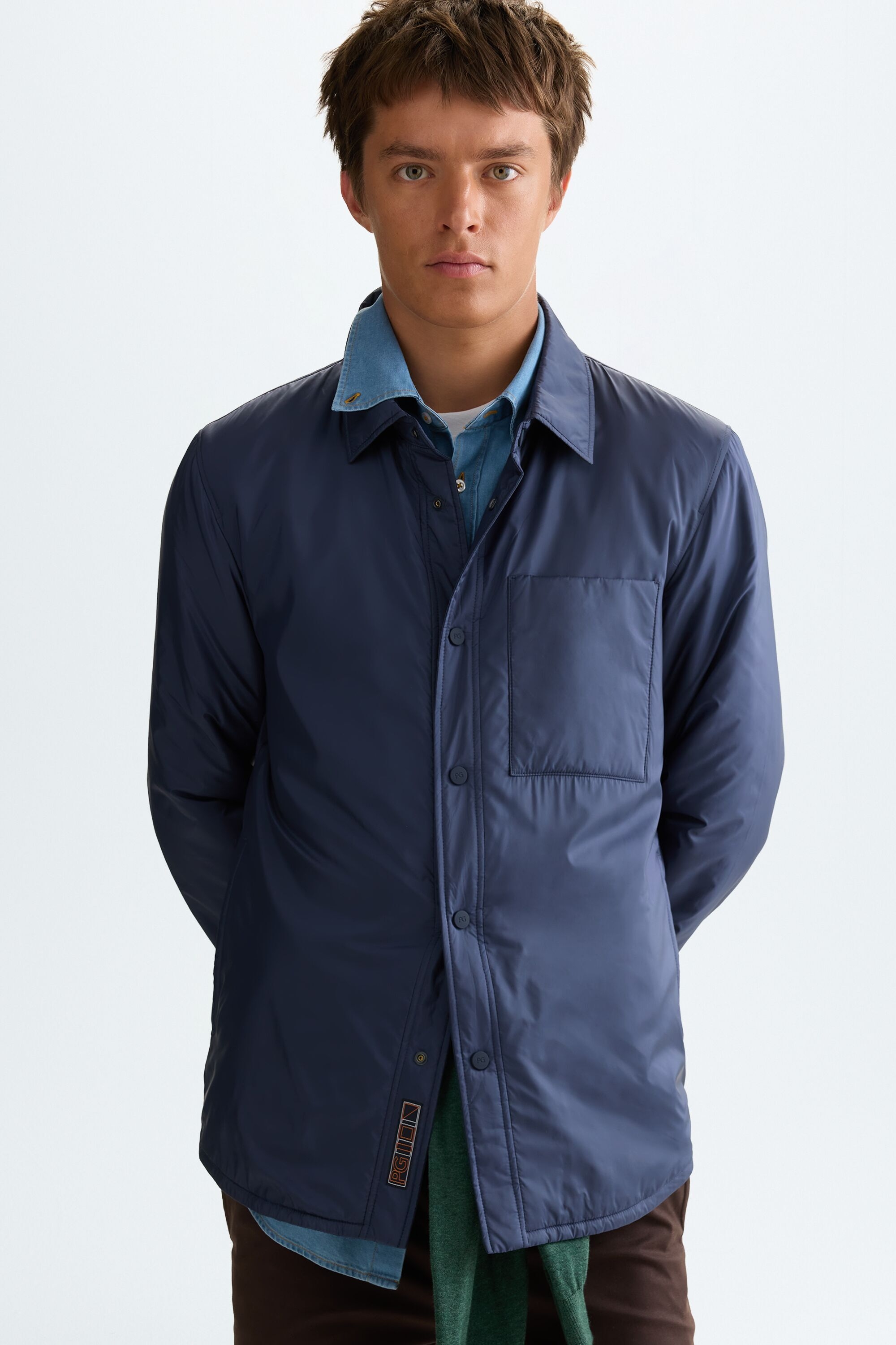 Cinta PG quilted nylon overshirt