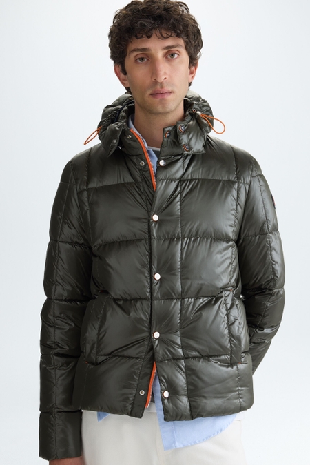 DOWN-QUILTED TECHNICAL NYLON JACKET