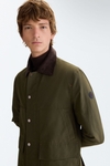 Technical cotton jacket with four pockets