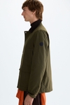 Technical cotton jacket with four pockets