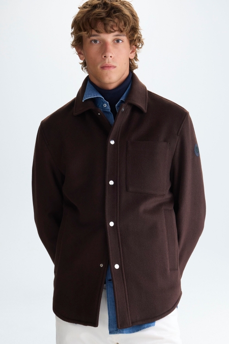 SOBRECAMISA PAÑO LANA CASHMERE