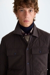 Sobrecamisa nylon acolchado Origami