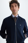 Wool bomber jacket