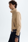 Technical cotton jacket