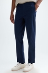 Cotton twill regular fit chino trousers