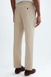 Cotton twill regular fit chino trousers