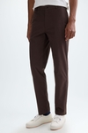 Cotton twill regular fit chino trousers