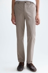 Cotton twill regular fit chino trousers