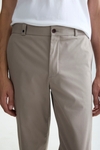 Cotton twill regular fit chino trousers
