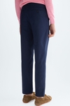 Cotton twill regular fit light chino trousers