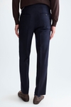 Pantalón relaxed fit franela lana
