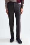 Pantalón relaxed fit franela lana