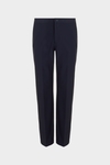Technical nylon relaxed fit suit trousers
