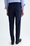 Tropical wool classic fit suit trousers