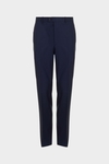 Tropical wool classic fit suit trousers