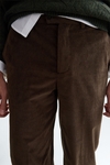 Cotton corduroy classic fit trousers