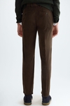 Cotton corduroy classic fit trousers