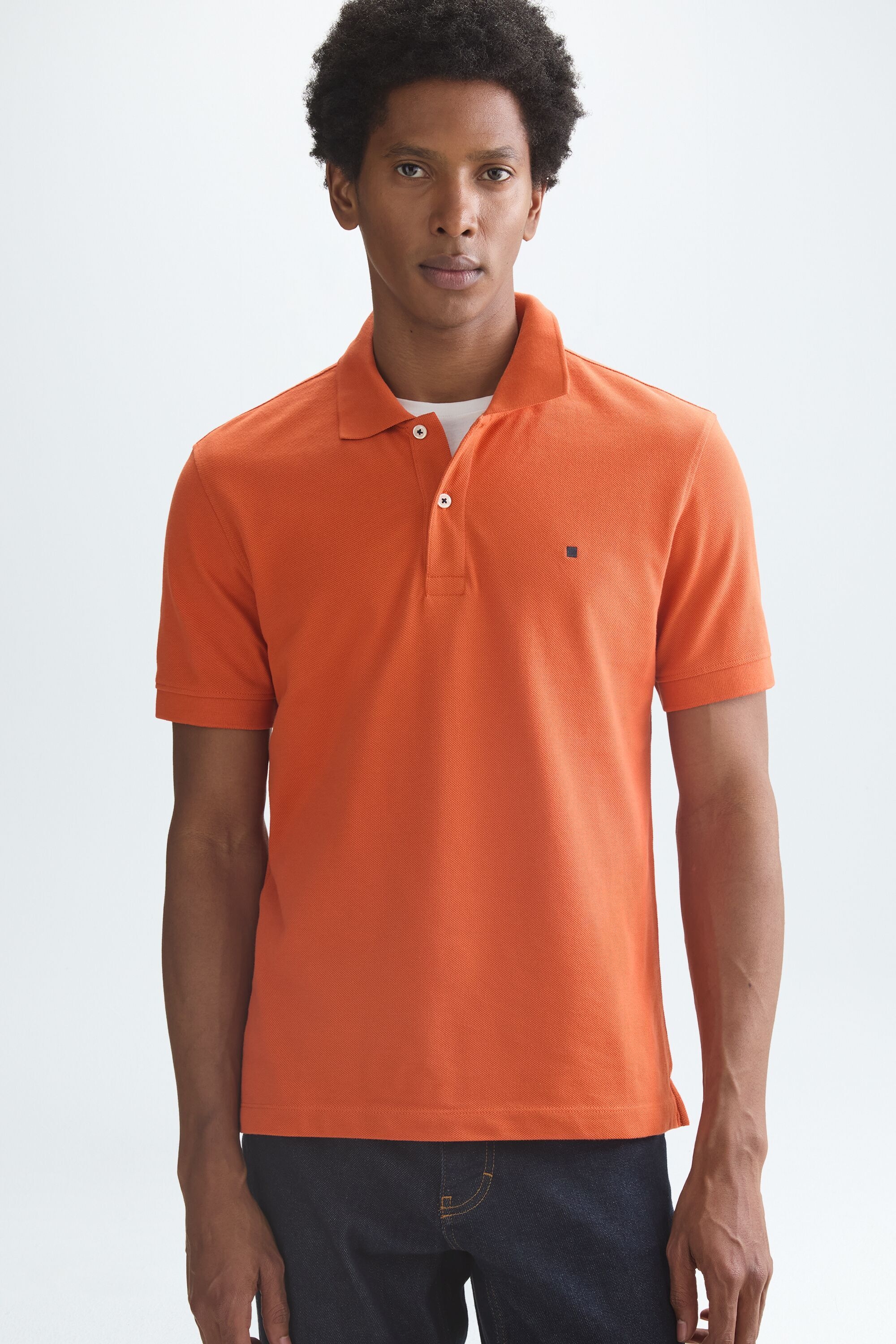 Piqué polo shirt