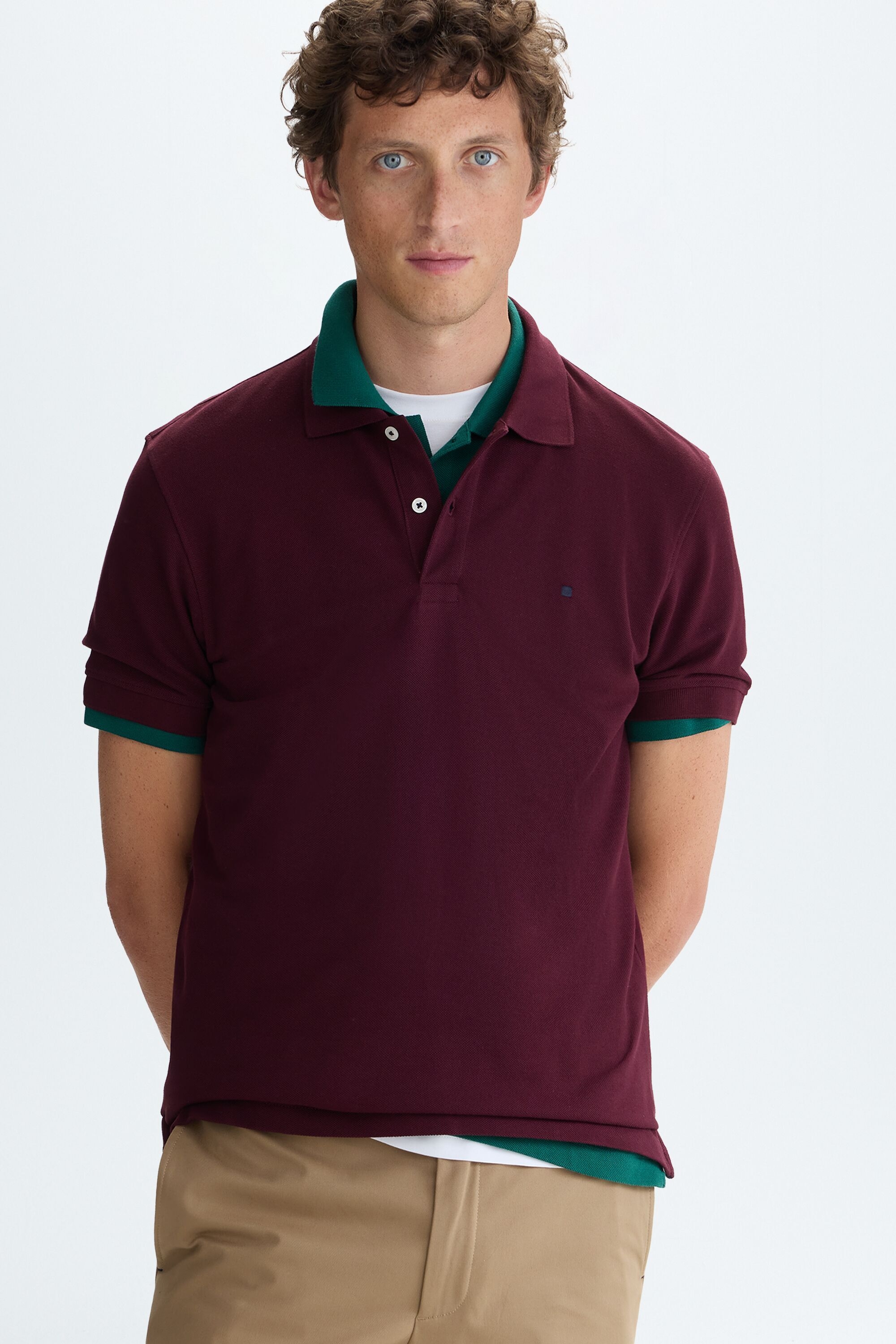 Piqué polo shirt