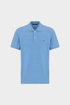 Mélange piqué polo shirt