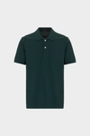 Mélange piqué polo shirt