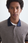 Jacquard polo shirt