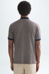 Jacquard polo shirt