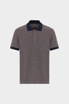 Jacquard polo shirt