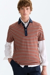 Jacquard polo shirt