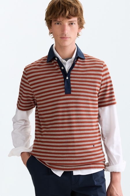 JACQUARD POLO SHIRT