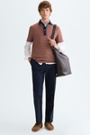 Jacquard polo shirt