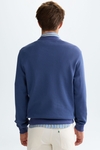Textured jacquard sweatshirt