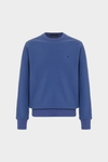 Textured jacquard sweatshirt