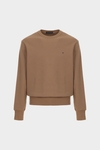 Textured jacquard sweatshirt