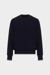 Ribbed sweatshirt with pocket