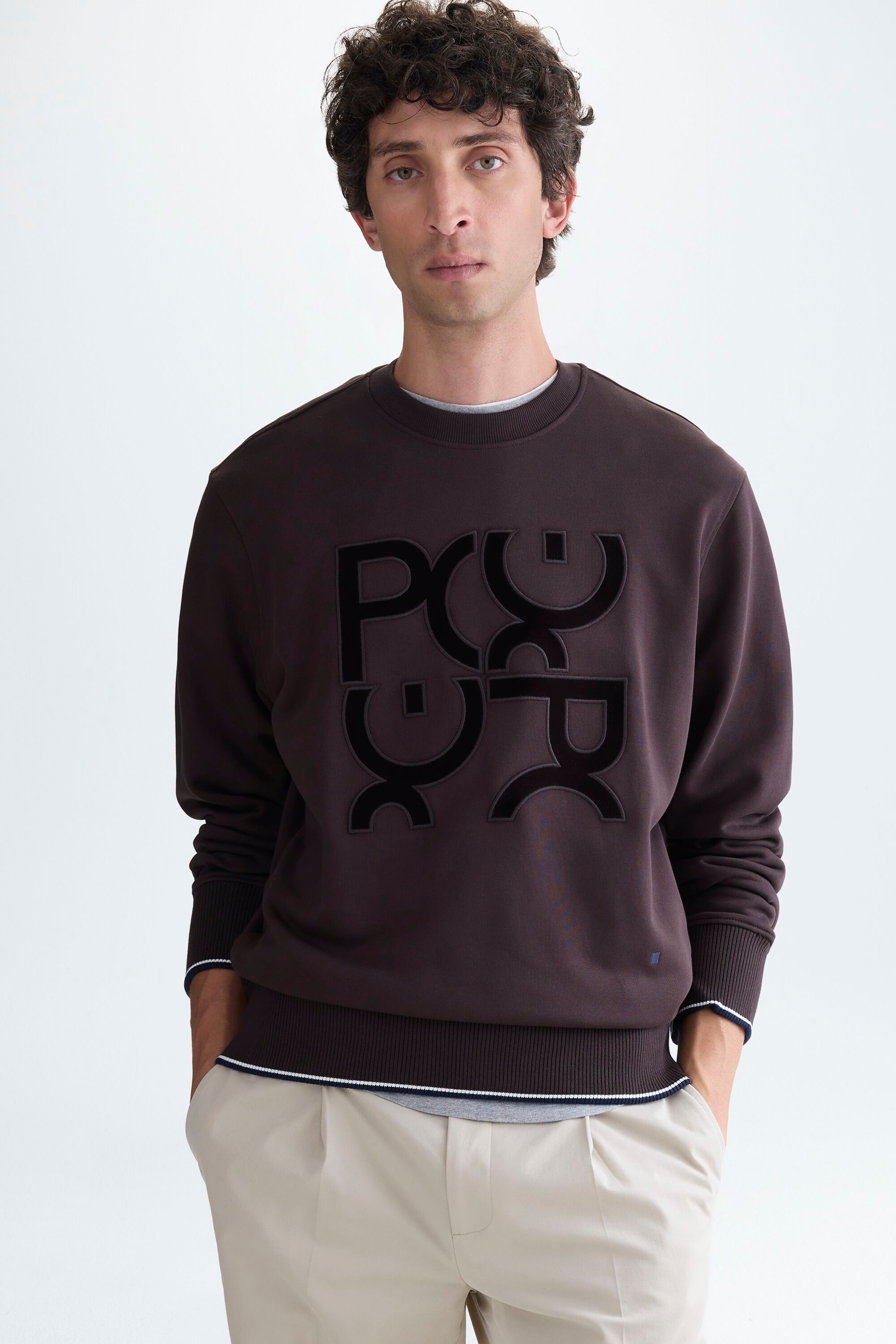 Gutenberg print sweatshirt