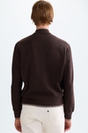Ribbed bomber jacket