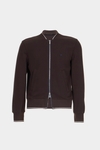 Ribbed bomber jacket