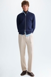 Chaqueta bomber piqué técnico